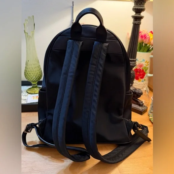 Michael Kors Large Abbey Nylon Backpack Rehab - Picture 3 of 17